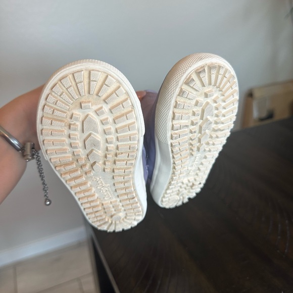 Toddler Girls' Ainsley Zipper Slip-On Booties - Cat & Jack Purple - size 8 - Picture 7 of 8